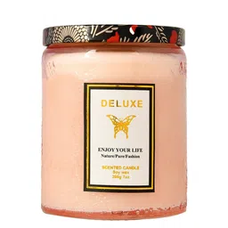 TAYHAA Pink Tranquil Breeze Scented Candle With Lid image 3