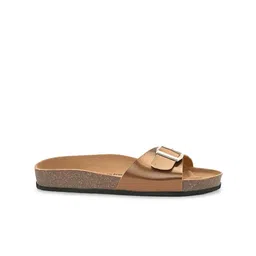 BRISKERS Women Open Toe Flats with Buckles image 4