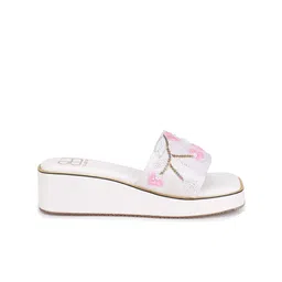 GLAM STORY Embellished Wedge Heels image 5