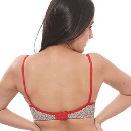 Lulala Abstract Printed Full Coverage Non Padded Bra All Day Comfort image 4