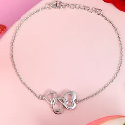 Voylla Women Rhodium-Plated Charm Bracelet-picture-16