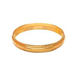 bodha Men Gold-Toned Kada Bracelet-picture-15
