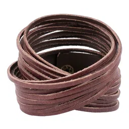 ZIVOM Men Leather Multistrand Bracelet image 1