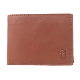 Kara Men Tan Two Fold Leather Wallet-picture-27