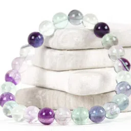 Young & Forever Green & Purple Brass Crystals Bracelet-picture-43