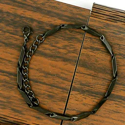 NAKABH Men Set of 2 Gold-Plated Link Bracelets-image-36