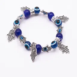 Jewelz Women Silver-Plated & Blue Bracelet-picture-27