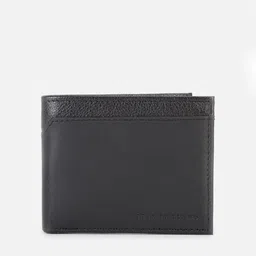 Peter England Men Black Leather Two Fold Wallet-picture-14