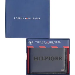 Tommy Hilfiger Men Textured Leather Two Fold Wallet image 1