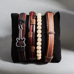 SALTY Men Leather Multistrand Bracelet-picture-20