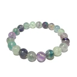 Young & Forever Green & Purple Brass Crystals Bracelet image 2