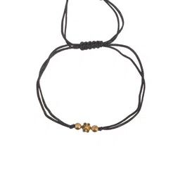 Silvermerc Designs Gold-Plated Flower Beads Beaded Anklet image 2