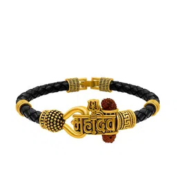 NAKABH Men Golden Bracelet image 5