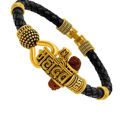 NAKABH Men Golden Bracelet image 4