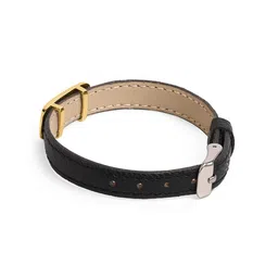 MINUTIAE Men Brass Crystals Gold-Plated Wraparound Bracelet image 5