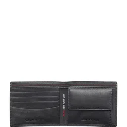 Aeropostale Men Typography Textured Leather Two Fold Wallet image 5