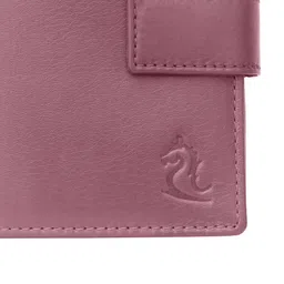 Kara Men Maroon Solid Two Fold Leather Wallet image 4