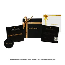 LOUIS STITCH Men Green Leather Two Fold Wallet image 4