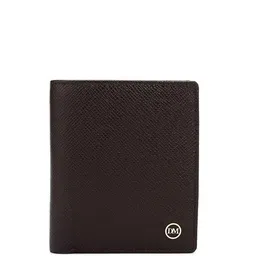 Da Milano Men Textured Leather RFID Two Fold Wallet-image-0