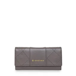 GIORDANO Women Grey PU Three Fold Wallet-image-44