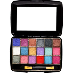Half N Half 18 Colors Makhmali Eyeshadow - Palette 02 image 2