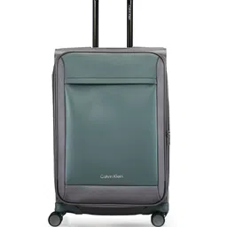 Calvin Klein Escape Textured 24 Inch 360-Degree Rotation Soft-Sided Medium Trolley Bag-picture-19
