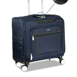 CARRIALL Stark Textured Hard-Sided Overnighter Overnighter Luggage Trolley Bag image 2