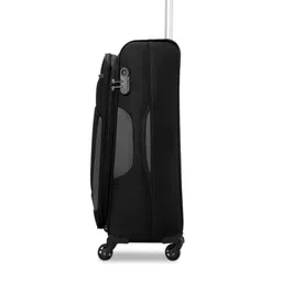 CARRIALL Set of 2 Black Solid Trolley Bag image 4