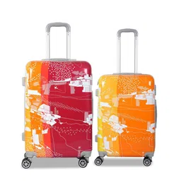 Polo Class Set Of 2 Printed Hard-Sided Trolley Bags-picture-27
