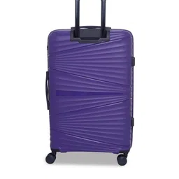 Nasher Miles Set Of 3 Navy Blue Solid Hard-Sided Trolley Bags image 5