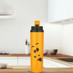 trueware Assorted Smiley 800ml Plastic & Steel Bottle-picture-32