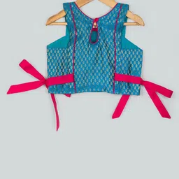 Tangerine Closet Girls Ready to Wear Lehenga & Blouse With Dupatta image 3