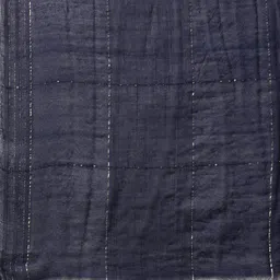 HERE&NOW Women Blue & Cream-Coloured Ethnic Motifs Printed Anarkali Kurta With Dupatta image 4