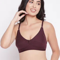Clovia Women Purple Solid Non Padded Everyday Bra-picture-12
