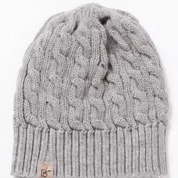 Bharatasya Men Grey Beanie image 1