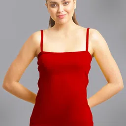 FBAR Pack Of 2 Non Padded Pure Cotton Camisoles image 3