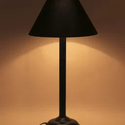 Devansh Black Iron Traditional Bedside Standard Table Lamp image 5