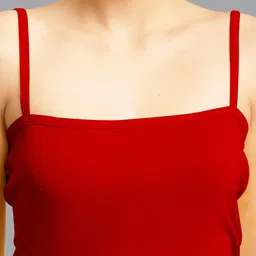 FBAR Pack Of 2 Non-Padded Pure Cotton Skin Friendly Camisoles image 2