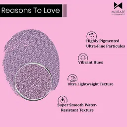 Moraze Long Lasting Eyeshadow with Eyeshadow Brush 1.1 g - Limelight image 4