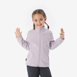 quechua Kids’ hiking fleece jacket, 2-6 years, MH100 Zip - Lilac-picture-2