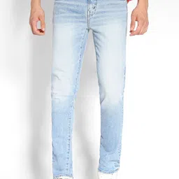 AMERICAN EAGLE OUTFITTERS Men Slim Fit Low Distress Heavy Fade Jeans-image-84