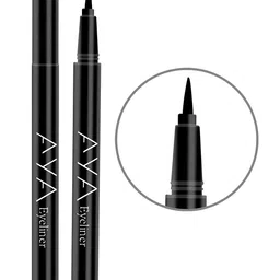 AYA Set of 3 Waterproof Eyeliners - Pen Eyeliner and Liquid Eyeliner image 5