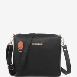 Black Spade Structured Sling Bag-picture-19