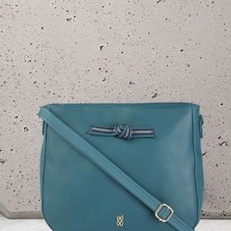 Baggit Teal Blue Solid Sling Bag-picture-38