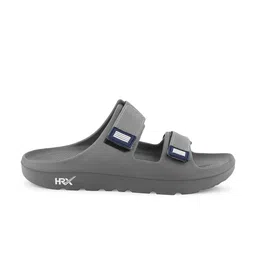 HRX by Hrithik Roshan Men Grey Rubber Slip-On image 2