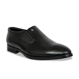 Allen Cooper Men Leather Formal Slip-Ons image 3