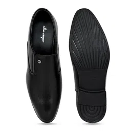 Allen Cooper Men Leather Formal Slip-Ons image 2