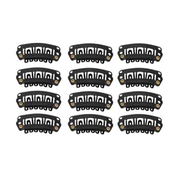 CHANDERKASH Set Of 12 U-shape Stainless Steel Wig Clips image 3