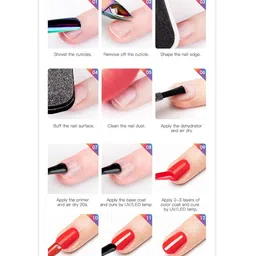 ROSALIND Value Size White Series Long Lasting UV LED Gel Nail Polish - Shade JL004 image 5