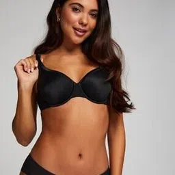 hunkemoller Satin Fleece Non-Padded Under-Wired Bra-picture-36